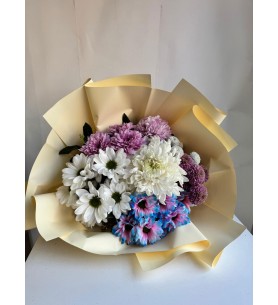 Dream Pastel – Fresh Krizantem Buketi